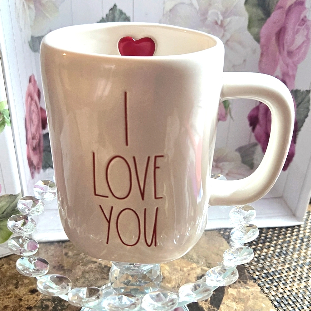 Rae Dunn 'I Love You' Mug with Heart